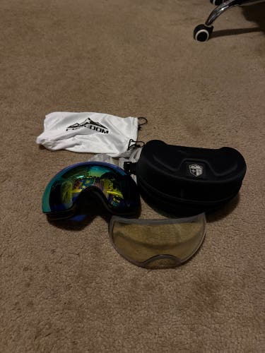 Adult Freedom snowboarding goggles