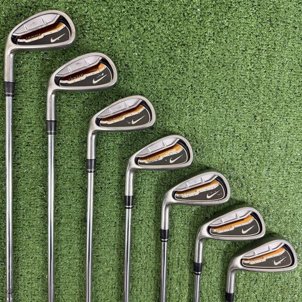 READ Nike Ignite Iron Set 4-PW True Temper Steel Uniflex Left