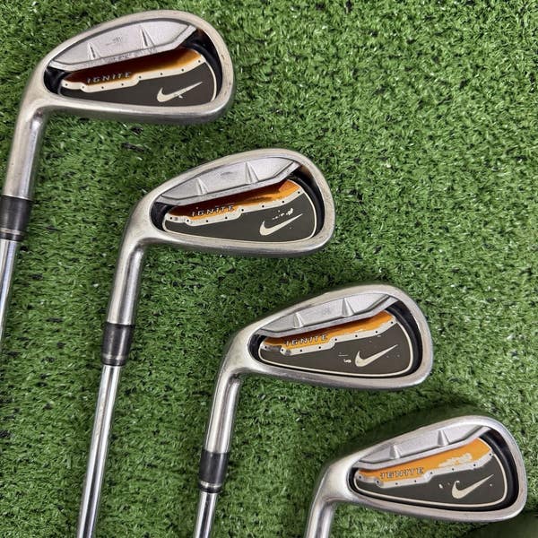 READ Nike Ignite Iron Set 4-PW True Temper Steel Uniflex Left