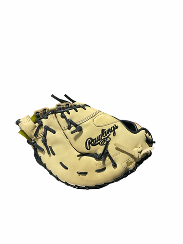Used Rawlings GG ELITE 1ST BASE MITT BB/SB First Base RH Throw Beige 13" 11834-S000051441
