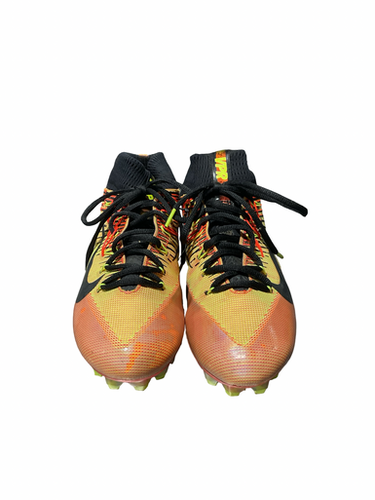 Used Nike Adult FB Cleats Orange Senior 9.5 11834-S000051436