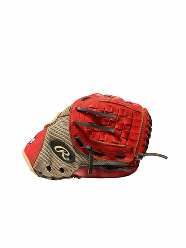 Used Rawlings PLAYER SERIES GLOVE BB/SB Glove T-ball Red 10" 11834-S000051429