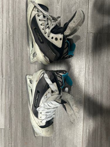 2013 Bauer Reactor 6000 Hockey Goalie Skates Regular Width 7 (Used)