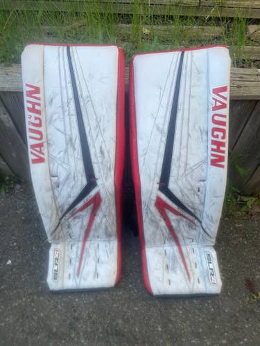 35" Vaughn SLR4 Pro Carbon Goalie Leg Pads Pro Stock (Used)