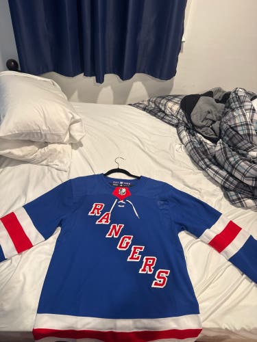 Men’s size 44 Blank New York Rangers Addias jersey