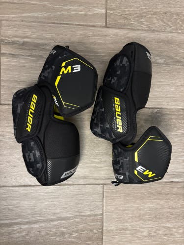 Senior Large Bauer Supreme M3 Elbow Pads (Used)