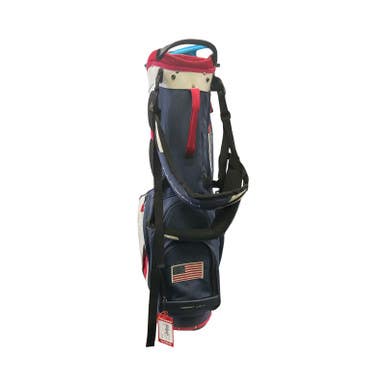 Used Maxfli HONORS PLUS LITE Mens Stand Bag White/Red/Navy 11859-S000031096