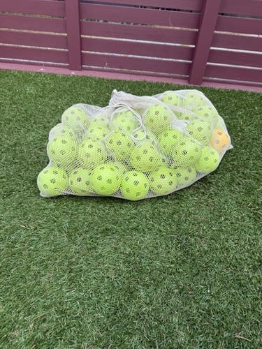 60 12" Softball Wiffle Balls (Used)