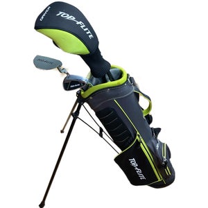 Junior Top Flite Top Flite Junior Right Handed Clubs (Dr,Hy,SW,Putter) Junior 4 Pieces with Bag