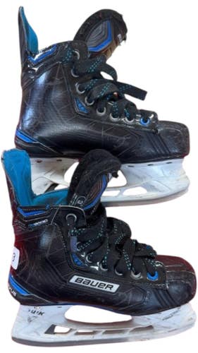 Bauer Nexus N9000 Ice Hockey Skates Used Size 3
