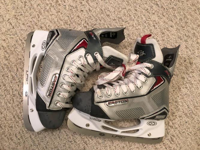 Silver Easton Stealth S12 Hockey Skates Regular Width Size 4.5 (Used)