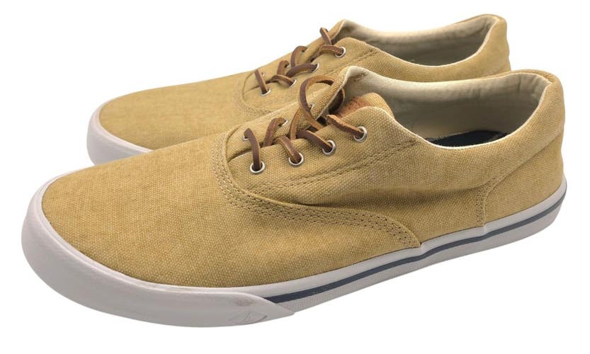 Sperry Striper II CVO Men Size 8.5 Sneaker - Salt Washed STS16796 Shoe - Chino