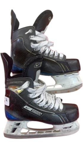 Bauer Supreme Nike Ice Hockey Skates Used Size 2