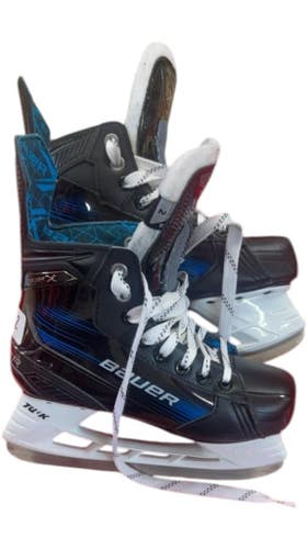 Bauer Ice Hockey Skates Bauer X Used Size 2