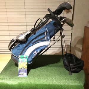 USKG Juniors WT-20 Set (FW Driver, 6i, 8i, 9i, PW, Putter) UL48 Graphite & Bag