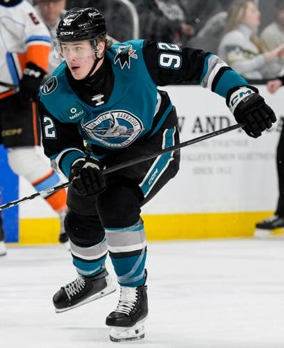 San Jose Barracuda (Sharks AHL) CCM Large Pro Stock Game Socks *Read Full Description*