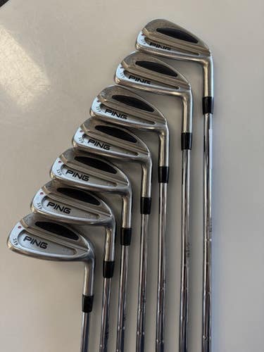 Used Ping S59 RED Mens Iron Set RH 4I-PW 11860-S000309437