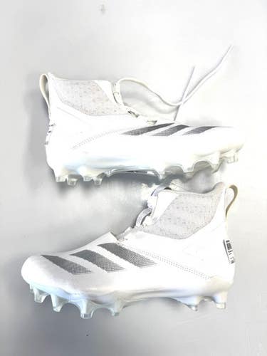 Used Adidas Adult FB Cleats White Senior 9.5 11860-S000309502