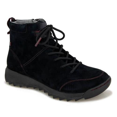 Jambu Aria J3ARA01-001 Boot Women's US 6 Black Suede Round Toe Ankle KHD1457