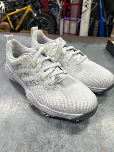 Used Adidas Mens Golf Shoes White Adjustable 11337-S000487223
