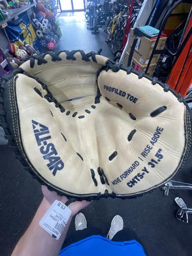 Used All Star CATCHERS GLOVE BB/SB Catchers RH Throw Black 31 1/2" 11337-S000487169