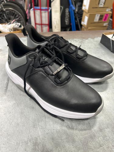 Used Foot Joy FOOT JOY FUEL Mens Golf Shoes Black Adjustable 11337-S000487227
