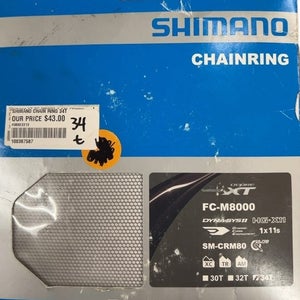 Shimano Deore XT SM-CRM80 Chainring 34T 1x11 Speed New