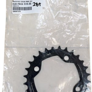 Race Face Chainring Turbine 2x10spd 28T Black