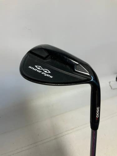 Used Snake Eyes BLACK Golf Wedge Mens RH 58 Degree 11823-S000039270