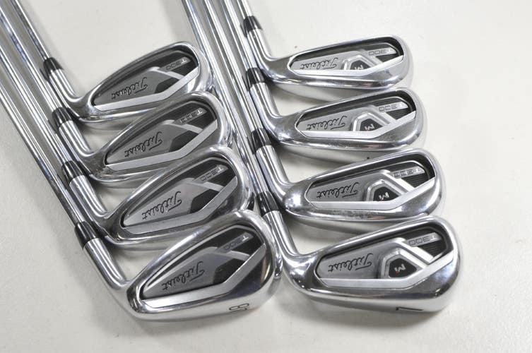 Titleist T300 2021 4-PW,48* Iron Set Regular Flex AMT Red R300 RH Steel #219017
