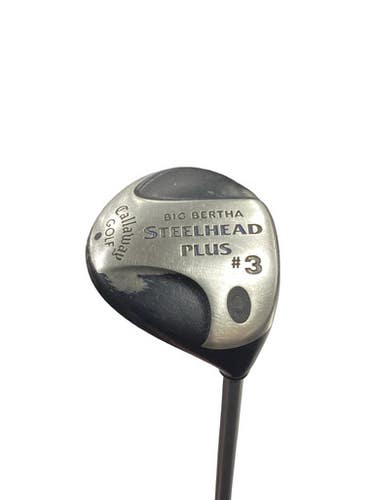 Used Callaway BIG BERTHA 3 WOOD Mens Fairway Wood RH 3 Wood 11347-S000269716