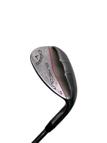 Used Callaway SURE OUT Golf Wedge Mens RH 64 Degree 11347-S000269702