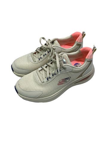Used Sketchers Running/X-Train Shoes W Pink And White Senior 7.5 11347-S000269690