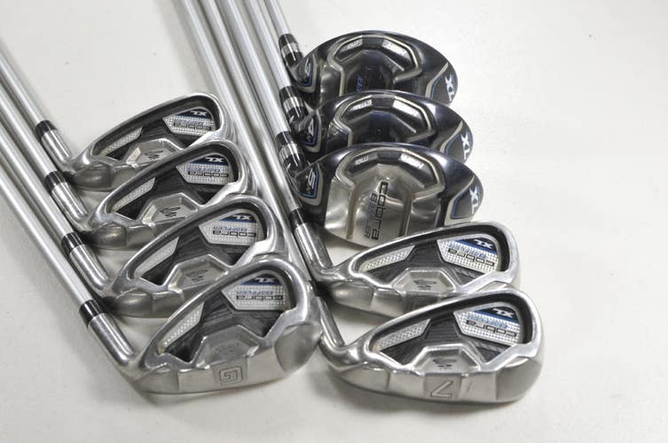 Cobra Baffler XL Combo 3-5H, 6-PW,GW Iron Set Senior Flex 60g RH Graph #218294