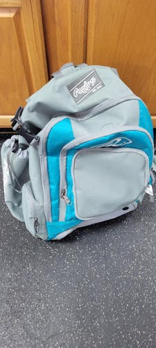 Used Rawlings BACKPACK BB/SB Player Backpack Grey 11497-S000158026