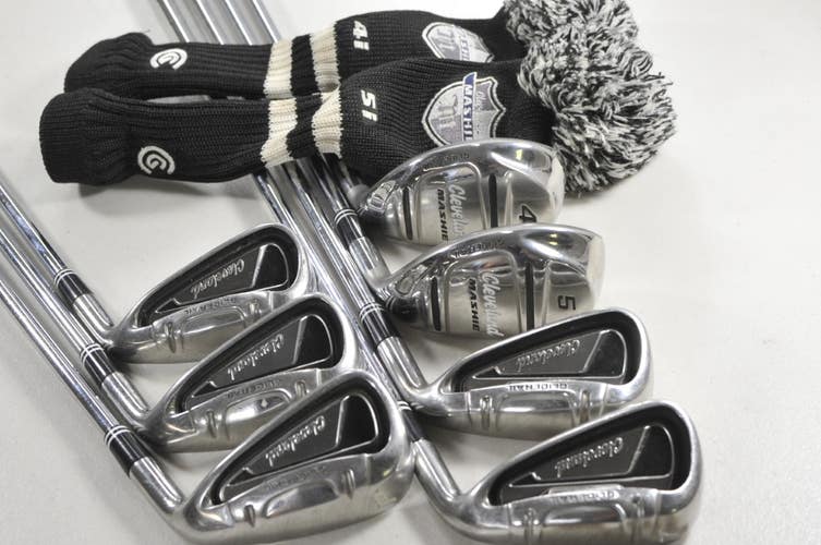 Cleveland Mashie 4-5H, 6-PW Iron Set Regular Flex Right Steel # 217648