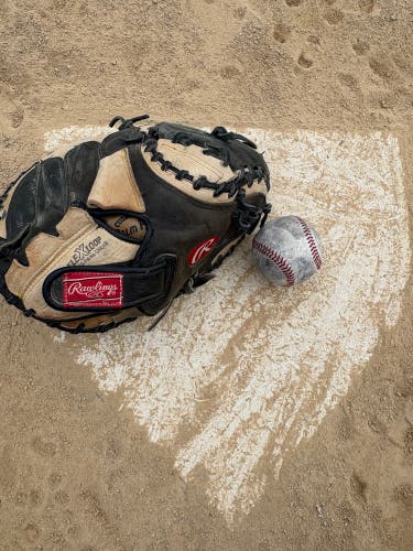 Rawlings RTD RH Catcher's Baseball Glove 30" (Used)