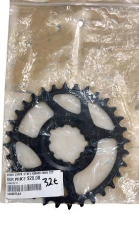 SRAM Wave Steel Chain Ring 32T Black