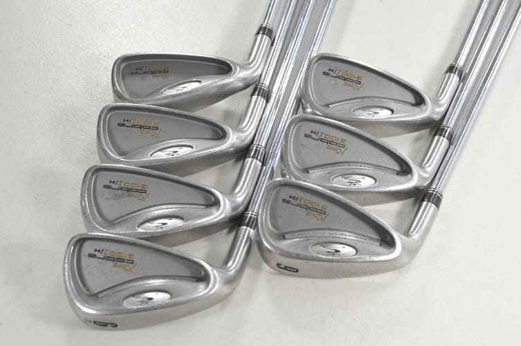 LEFT HANDED Cobra 3100 IH 3-9 Iron Set Regular Flex Right NS Pro Steel #218367