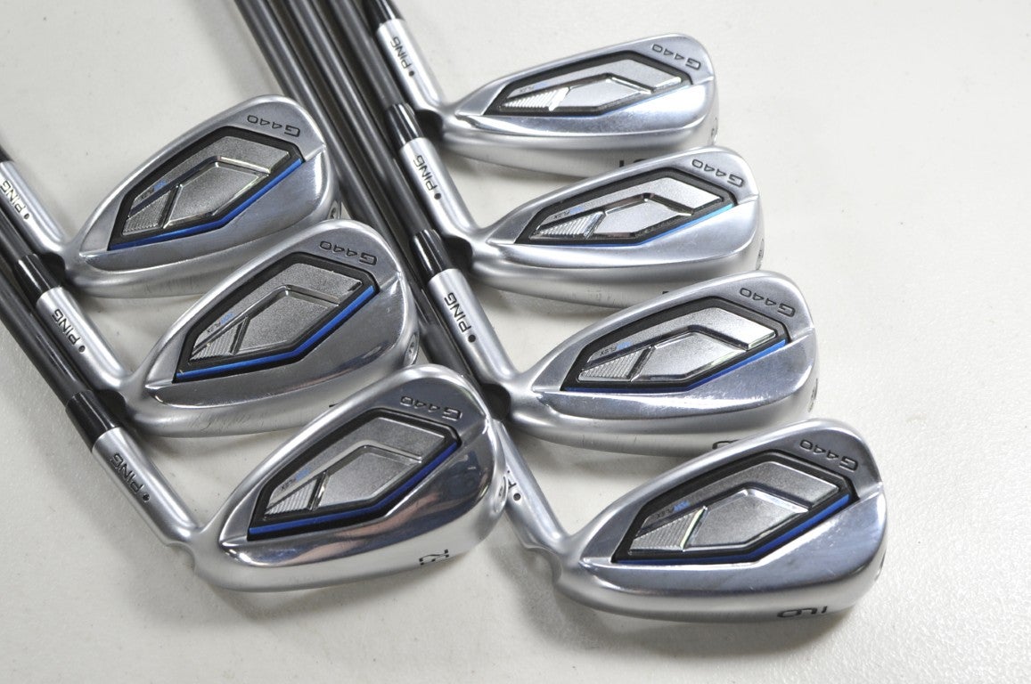 Ping G440 6-W,UW,52* Iron Set Regular Flex Black Dot Alta CB RH