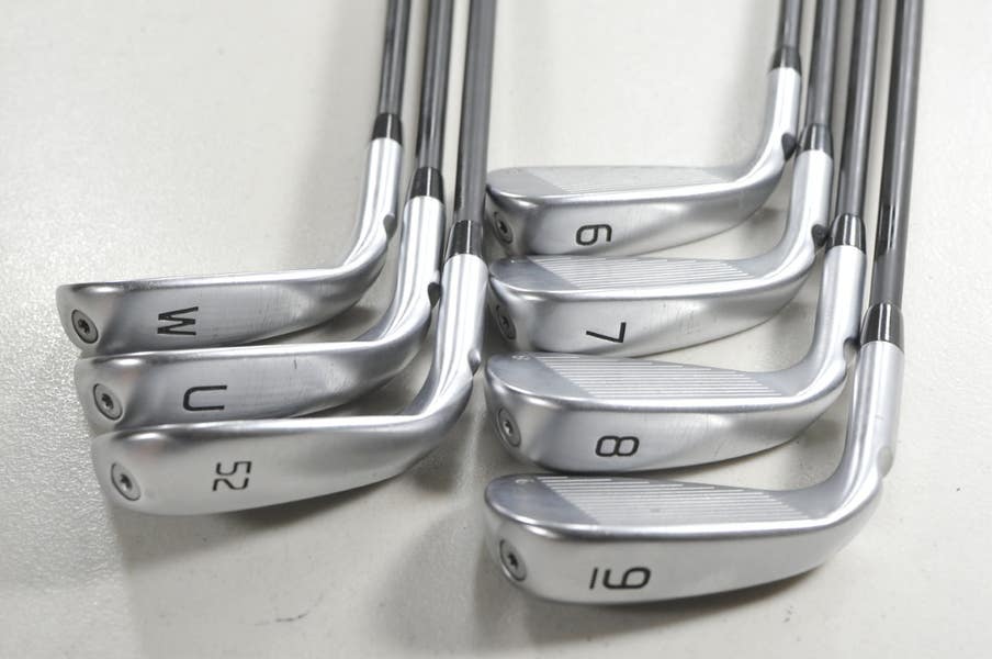 Ping G440 6-W,UW,52* Iron Set Regular Flex Black Dot Alta CB RH