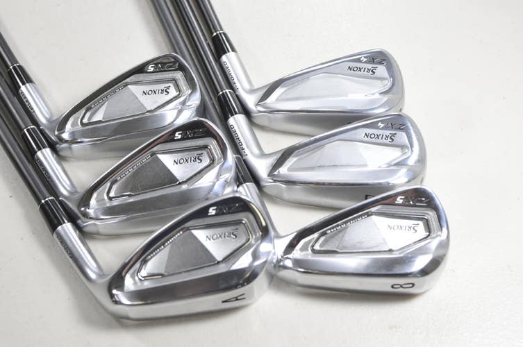 Srixon ZXi4/ZXi5 Combo 6-PW,AW Iron Set Senior Flex KBS MAX 55 Graphite #219023