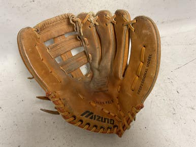 Used Mizuno Professional Model MM5085 Baseball Glove RH Throw Brown 13" 11855-S000204185