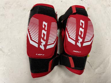 Used CCM JETSPEED FT350 Youth Elbow Pads Black And Red MD 11855-S000204169