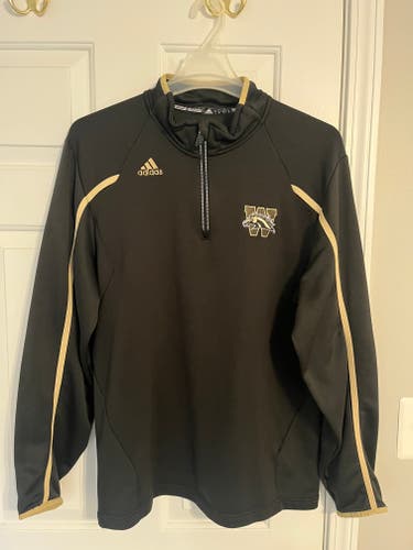 Western Michigan University Broncos Adidas 1/4 Zip Pullover Men's Large