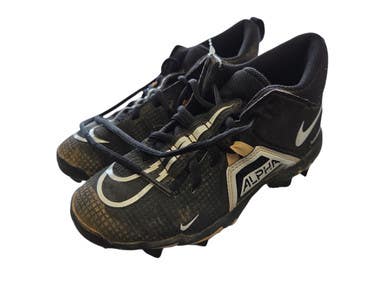 Used Nike ALPHA BB CLEATS BB/SB Cleats Black Junior 01 11450-S000521288