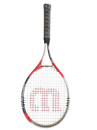 Used Wilson TITANIUM 3 Adult Tennis Racquet Silver 4 3/8" 11450-S000521278