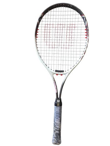 Used Wilson IMPACT TITANIUM Adult Tennis Racquet Silver 4 3/8" 11450-S000521279