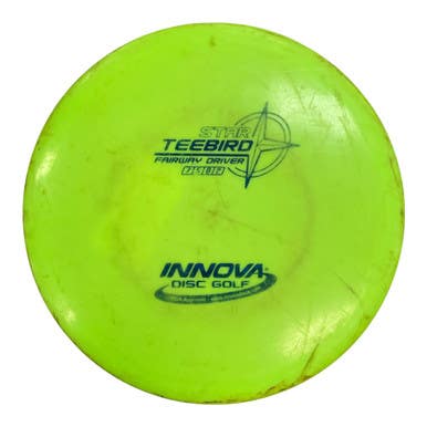 Used Innova STAR TEEBIRD Disc Golf Driver Neon Green 170g 11450-S000521254