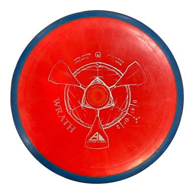 Used Axiom NEUTRON WRATH Disc Golf Driver Red 167g 11450-S000521252